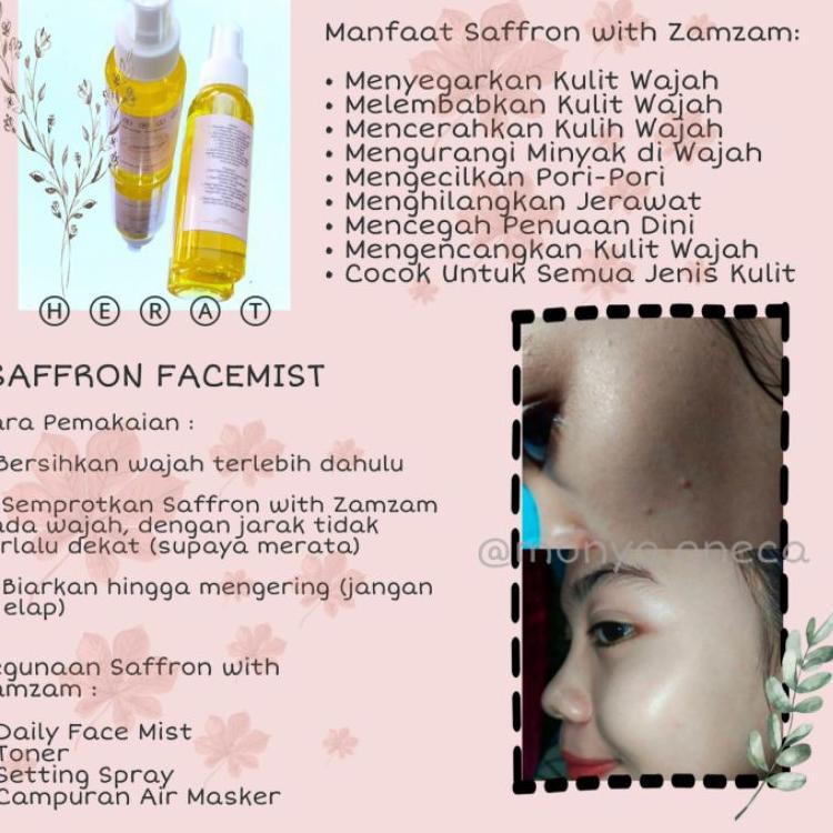 

++ ☨ Facemistsaffron | pure saffron Serba-murah