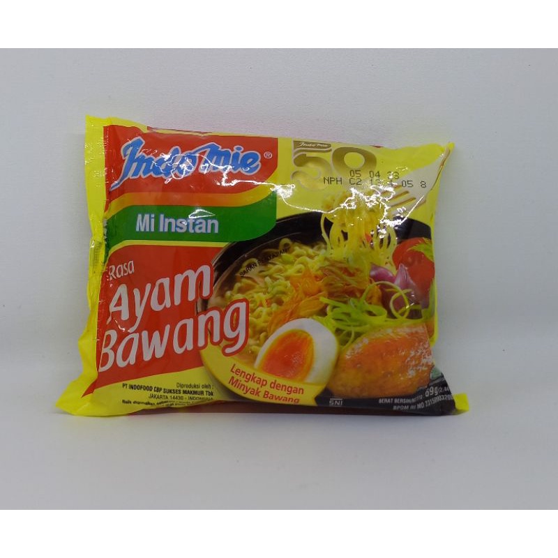

Indomie ayam bawang 69gr @5pcs