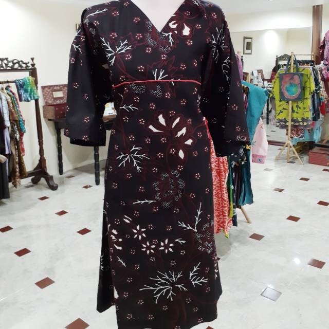 Dress Batik Tulis sogan