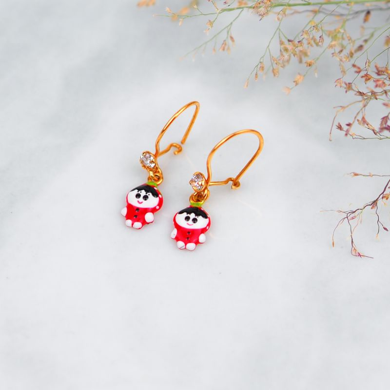 Anting Emas Kawatan Boneka Marsha Cat - Toko Emas Gadjah