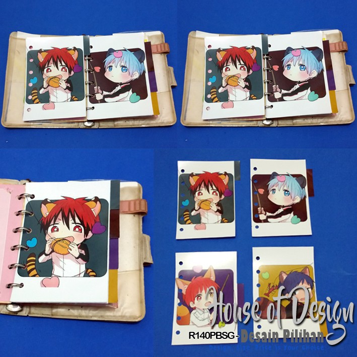 

Pembatas Kuroko no Basuke Anime Murah Binder 2 Ring, 6 Ring, 20 Ring, 26 Ring Ukuran Mini