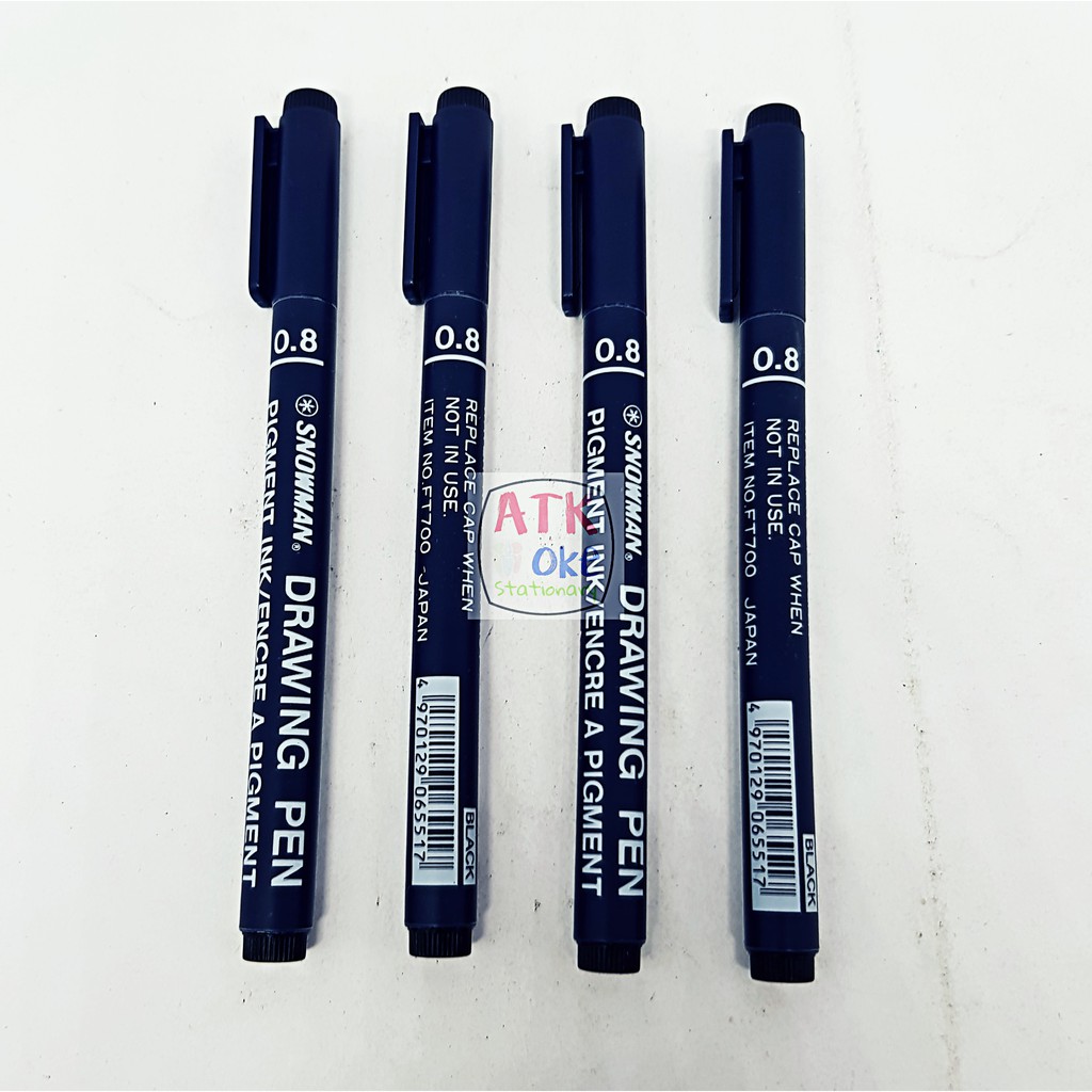 

Drawing Pen Snowman 0.8 Hitam