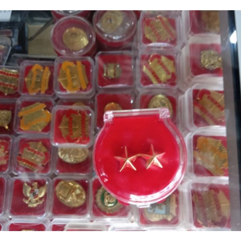 Pin Bintang Dua Baret