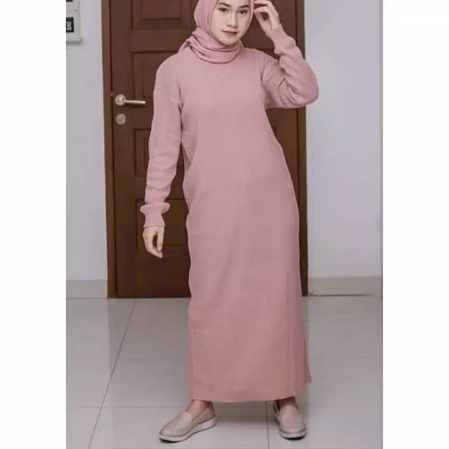 LONG DRESS (7 WARNA) / DRESS FASHION WANITA MUSLIM