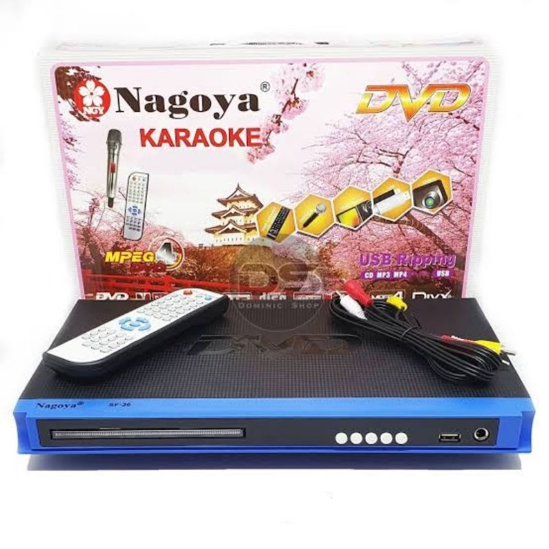 DVD PLAYER NAGOYA LAGU MUSIK MP3 MPEG4 FILM MOVIE KARAOKE BISA DIATUR NAIK TURUN COCOK UNTUK PENYANY