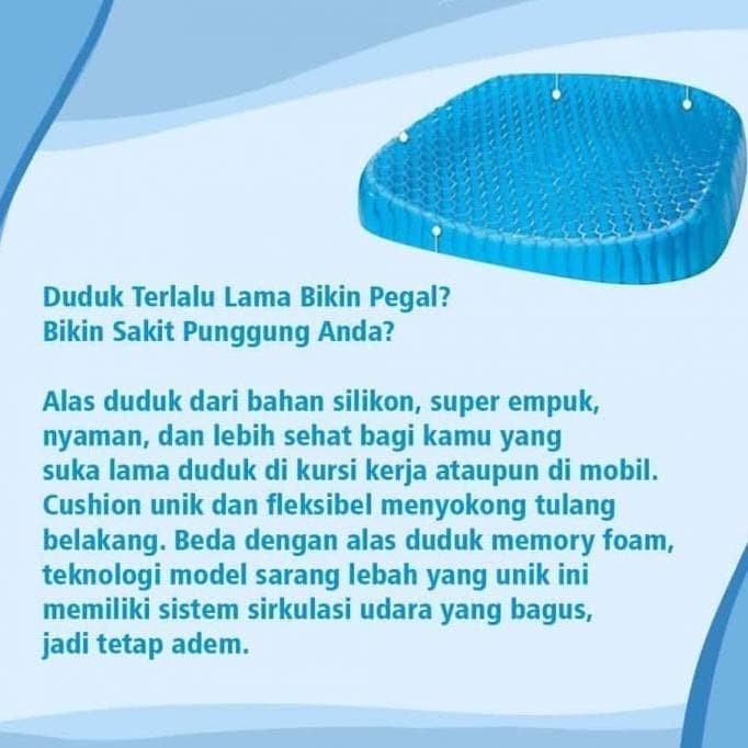 MATRAS DUDUK MULTIFUNGSI + FREE SARUNG MAGNET TERAPI