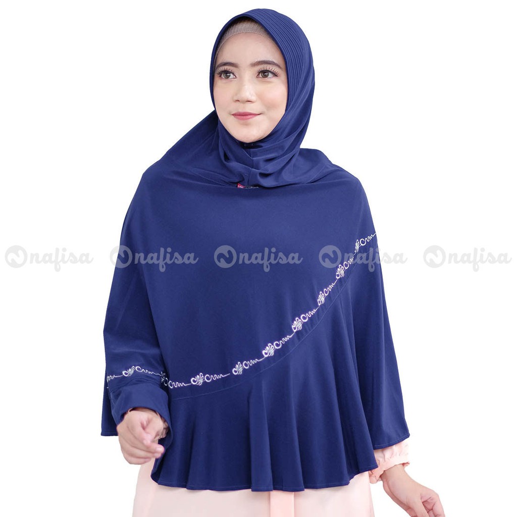 Jilbab Nafisa Aqila/Hijab Syari/Kerudung Instan/Jilbab Berkualitas