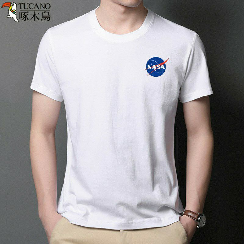 Kaos Distro Pria Lengan Pendek NSA Atasan Tshirt Pria Cotton Combed Baju Oblong Pria Kaos Cowok