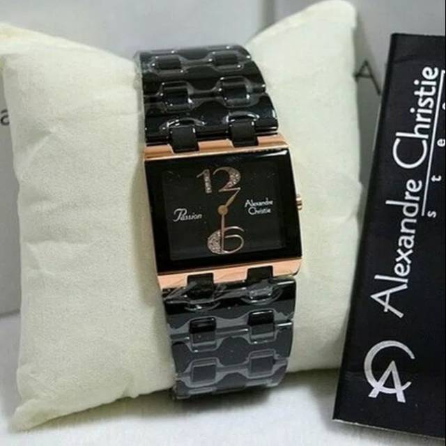 ALEXANDRE CHRISTIE AC 2562 ROSEGOLD BLACK ORIGINAL