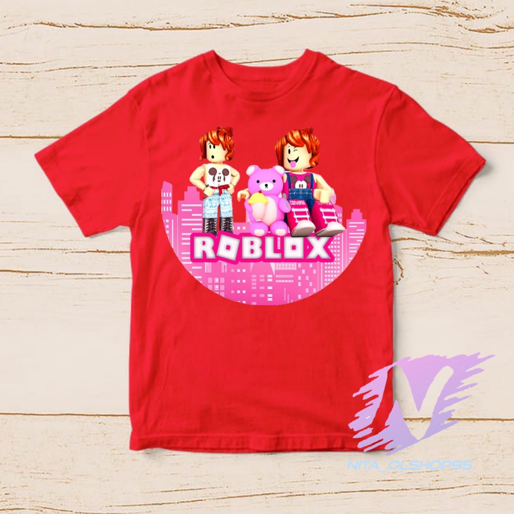 kaos anak baju anak roblox minecraft