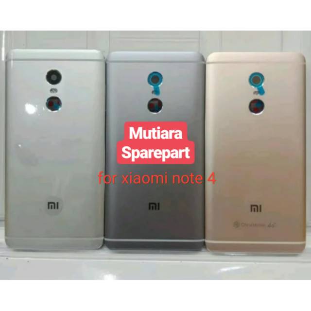 BACKDOOR TUTUP BELAKANG XIAOMI REDMI NOTE 4 NOTE 4X SNAPDRAGON