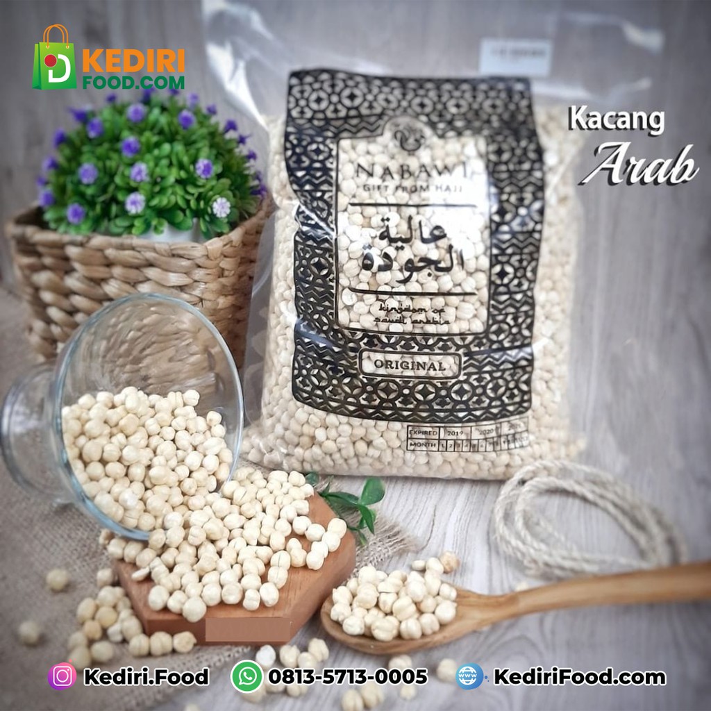 

Kacang Arab Original | Kediri Food menyediakan makanan camilan snack oleh-oleh haji dan umroh