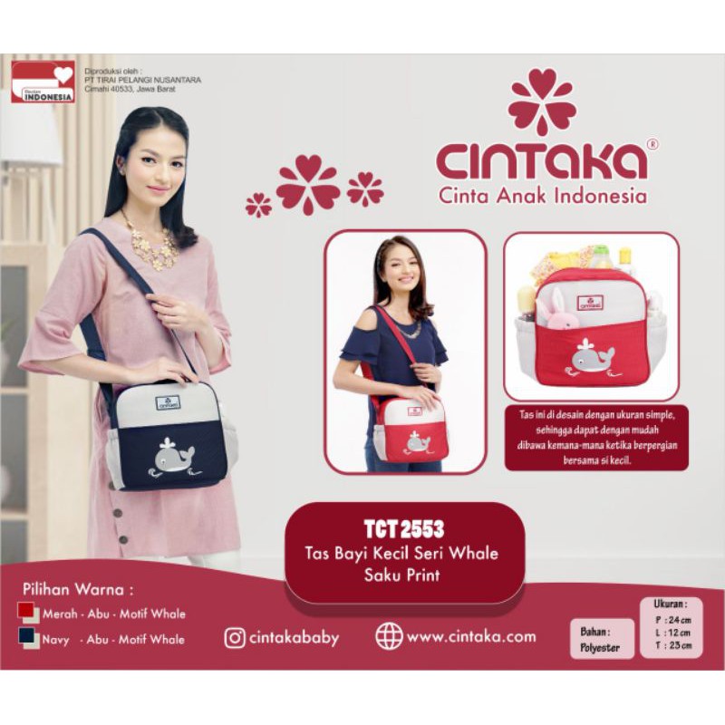 Tas Kecil Cintaka Whale TCT 2553
