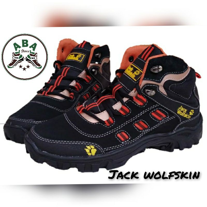 sepatu gunung sepatu gunung pria sepatu hiking Sepatu outdoor Jack wolfskin sepatu waterproof