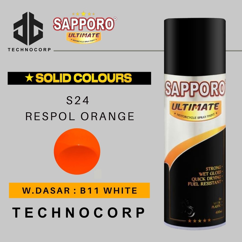 Cat Semprot SAPPORO ULTIMATE S24 REPSOL ORANGE / HONDA REPSOL