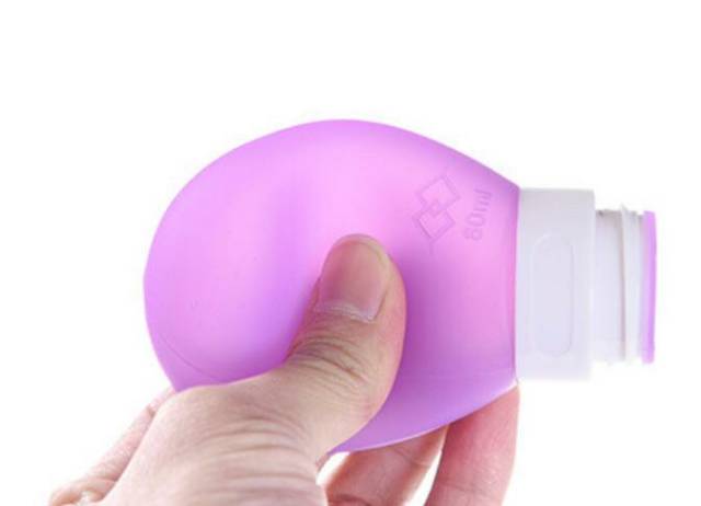 silicone travel bottles / botol tabung silicone