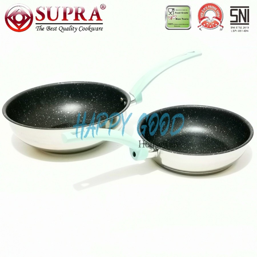SUPRA 7 pcs Cookware Set Pastel Impact