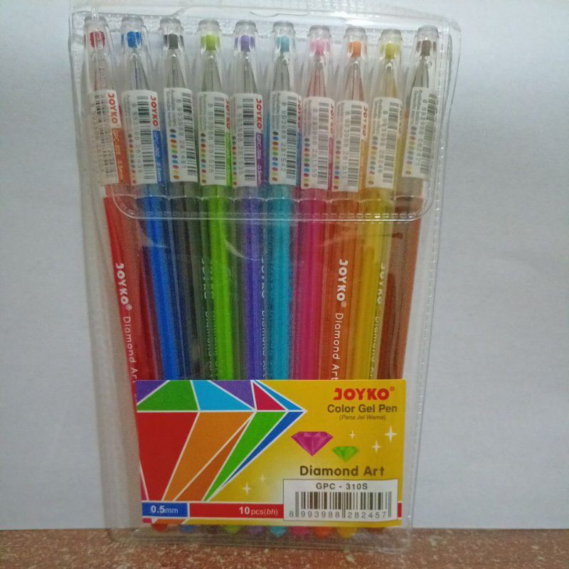 

Pulpen jell Warna 0,5mm Diamond art JoykoGPC-310S