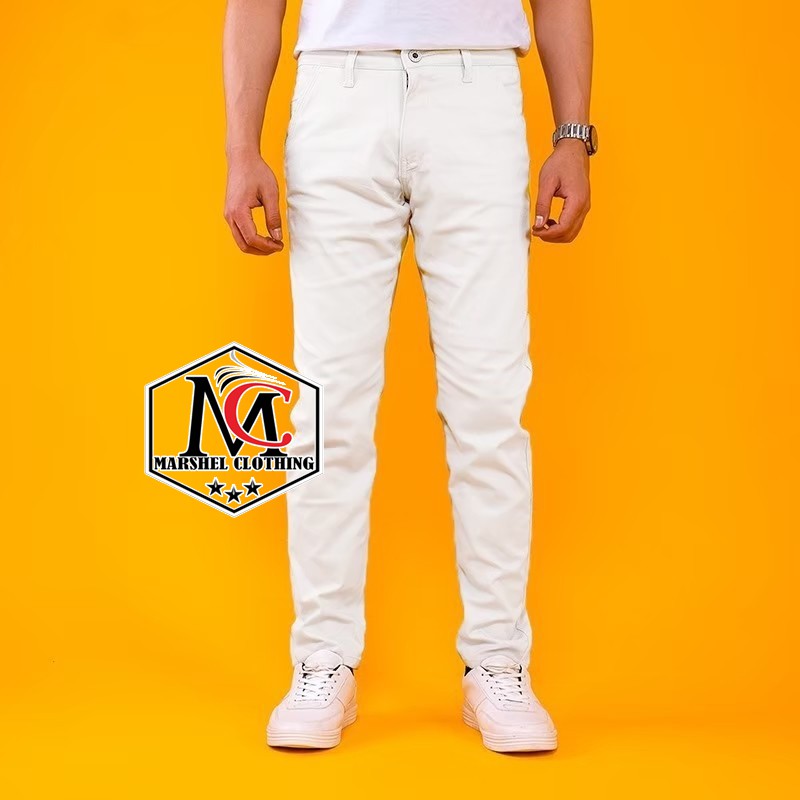 RCL - CELANA CHINO SKINY PANJANG ORIGINAL ABU TUA S.M.L.XL 27 s/d 34