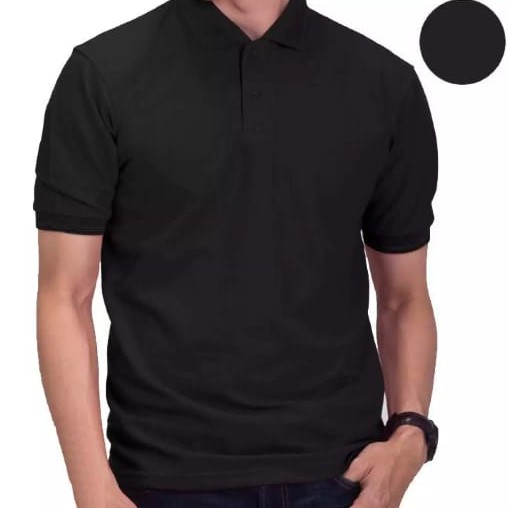 Kaos polos -  Kaos polo shirt pria lengan pendek | kaos kerah pria | kaos seragam polos | Harga grosir size xl