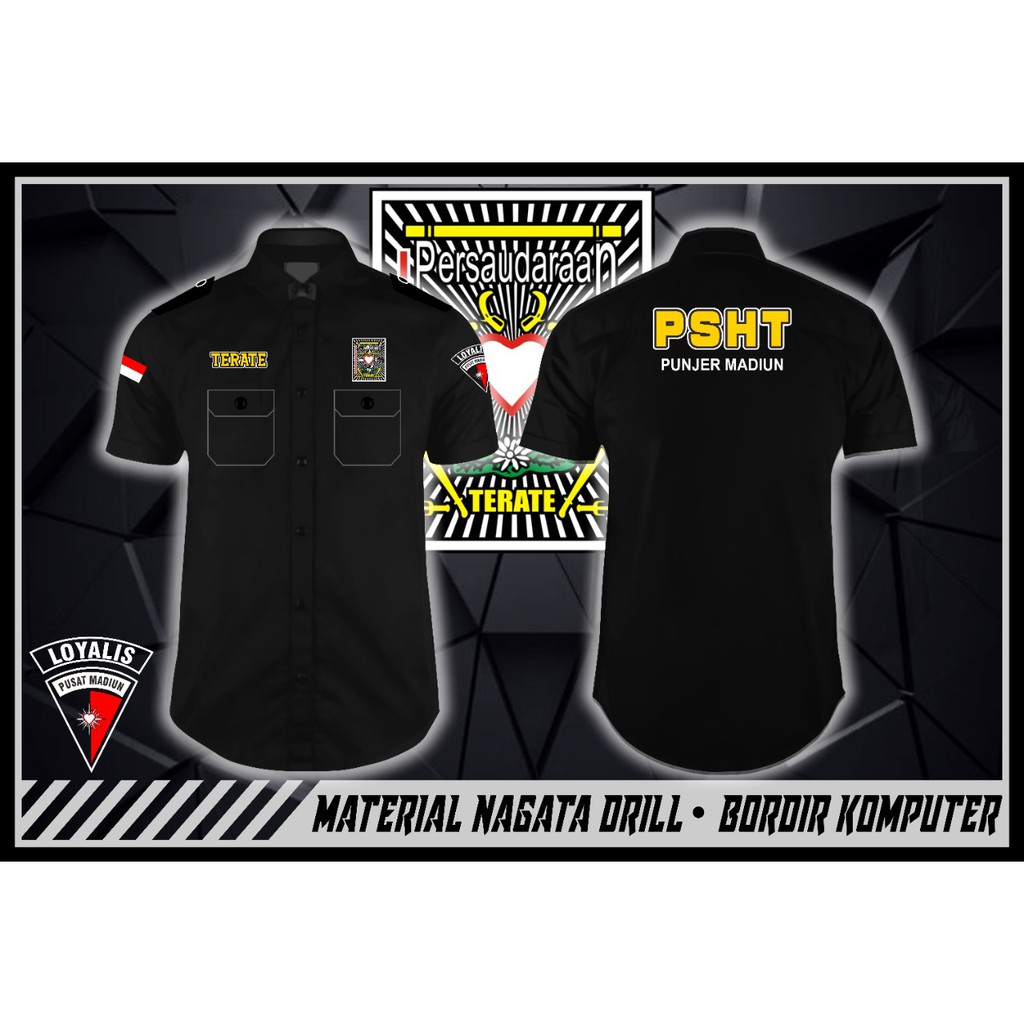 KEMEJA PSHT KEMEJA PRIA KEMEJA LAKI LAKI KEMEJA REMAJA KEMEJA DEWASA HEM PRIA HEM PRIA BAJU KEMEJA
