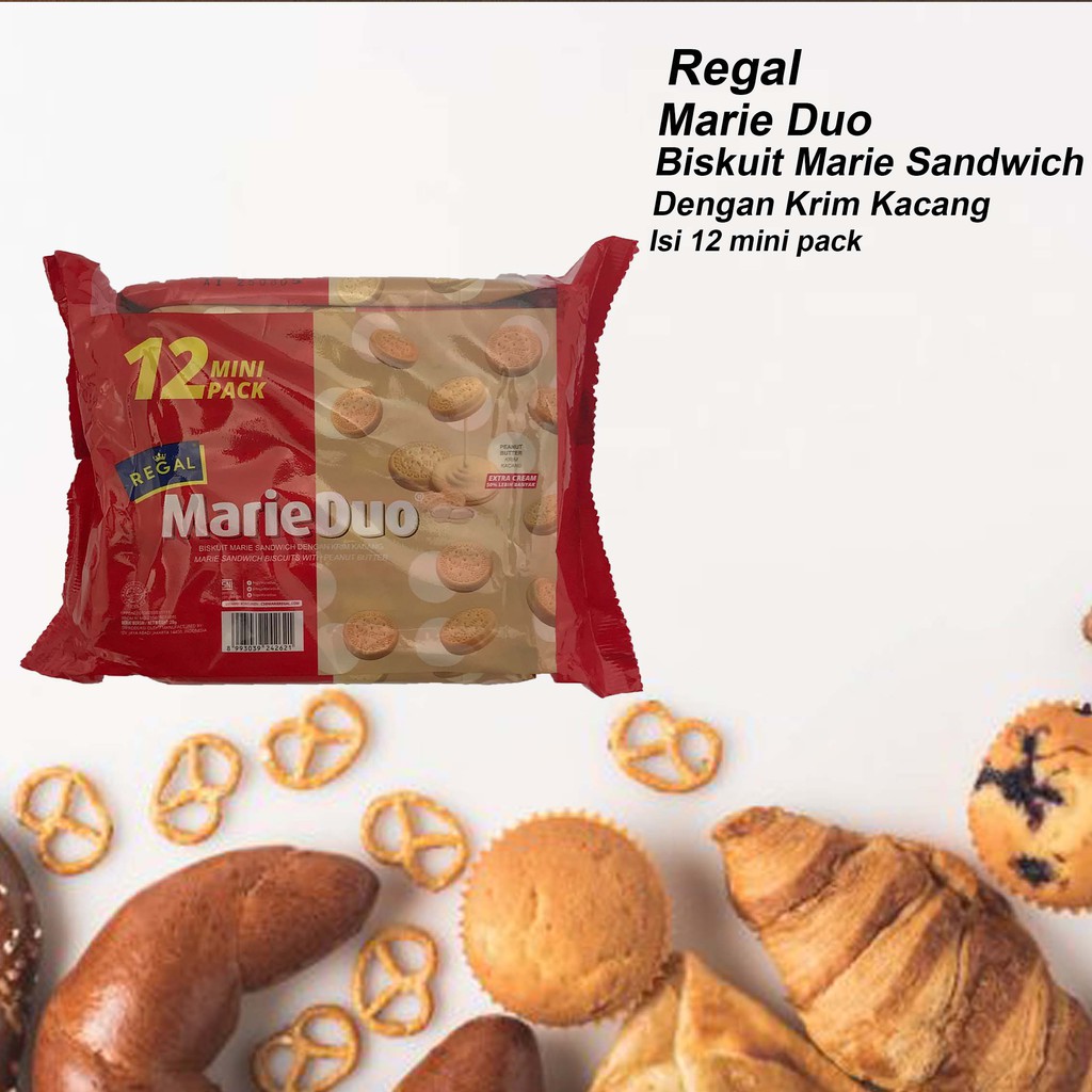 Regal / Marieduo / 12 mini pack / Peanut butter