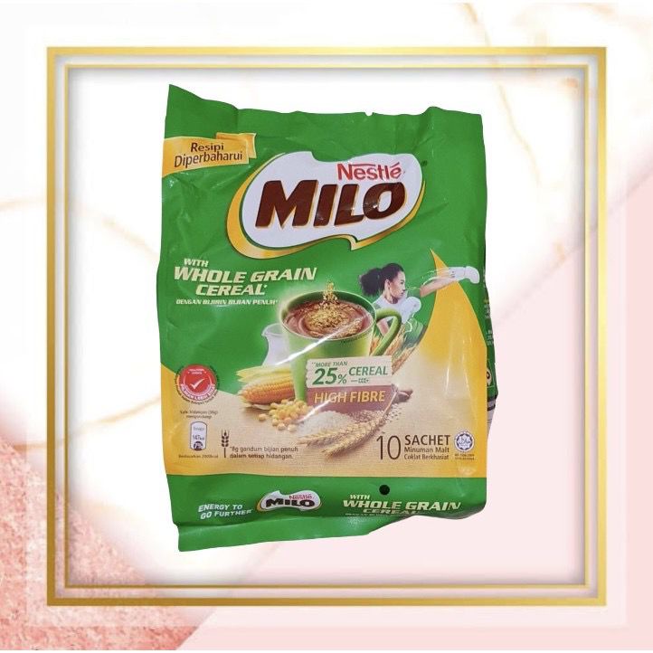 

Milo With Whole Grain Cereal Dengan Bijirin Bijian Penuh