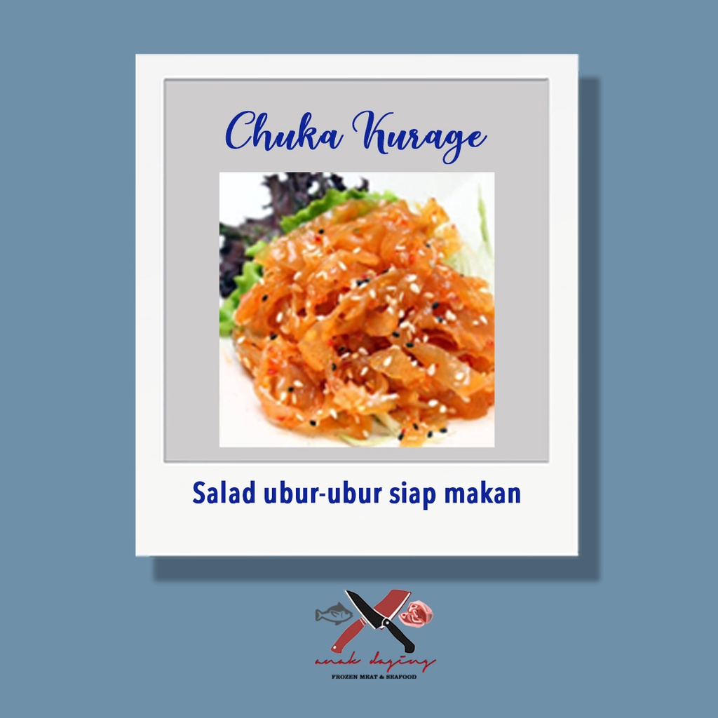 

Chuka Kurage - Ready to Eat / marinated Ubur-ubur Jellyfish Jepang