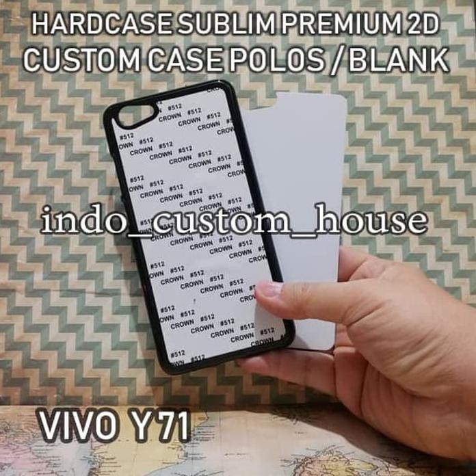 CASING CUSTOM BLANK|POLOS VIVO Y71 CASE SUBLIM HARDCASE 2D