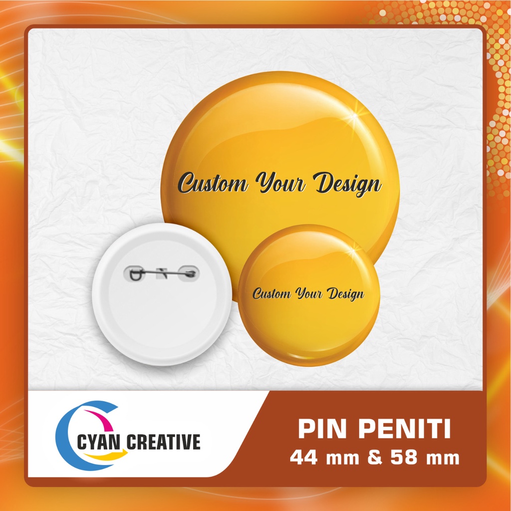 pin peniti 58 mm