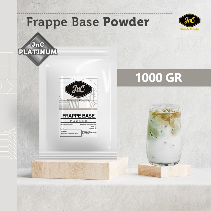 

JNC FRAPPE BASE POWDER