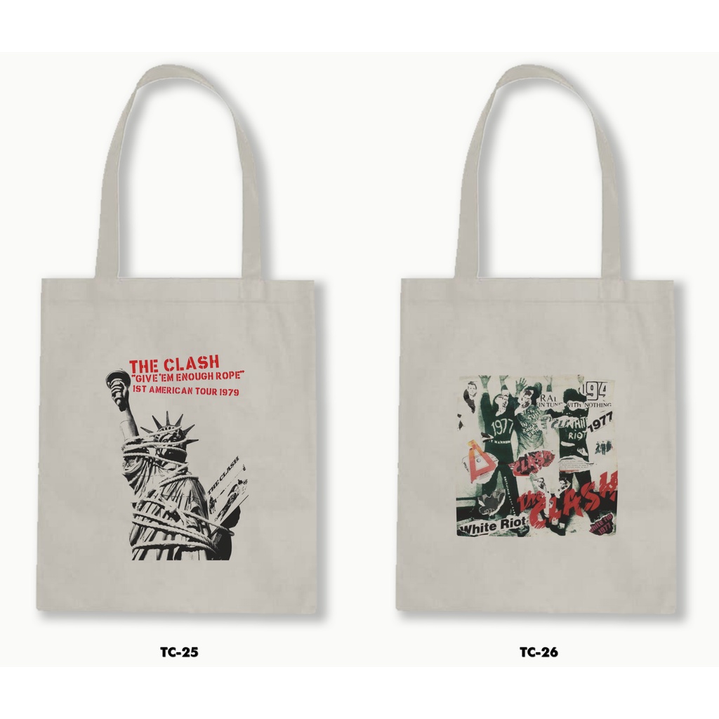 TOTE BAG BLACU - THE CLASH 02