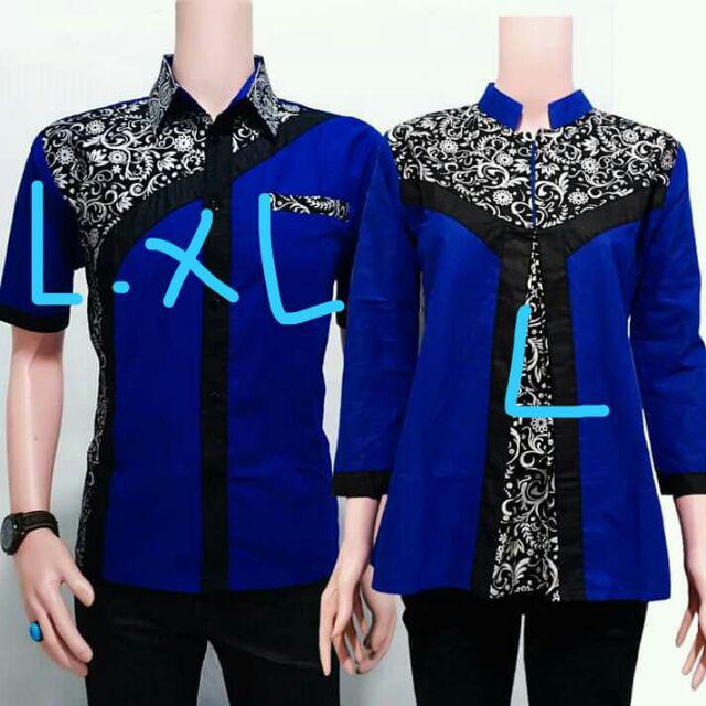 [ Bisa Cod ] Best Deal Promosi Batik Couple Baju Batik Seragam By Batikid Vol 002