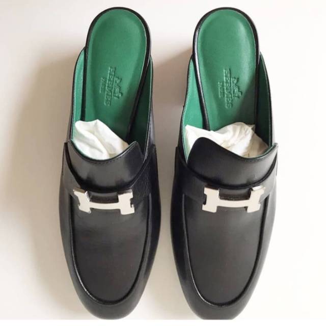 Hermes half shoes