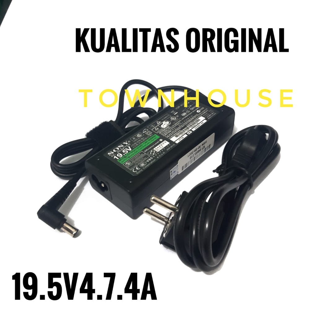 19.5V 4.7A AC Adapter Sony Vaio VGP-AC19V20 PCG-3J1L PCG-7Y2L PCG-7192L PCG-91311L PCGA-AC19V10 VGP-AC19V37 VGP-AC19V10 VGP-AC19V12 VGP-AC19V19 VGP-AC19V21 VGP-AC19V23