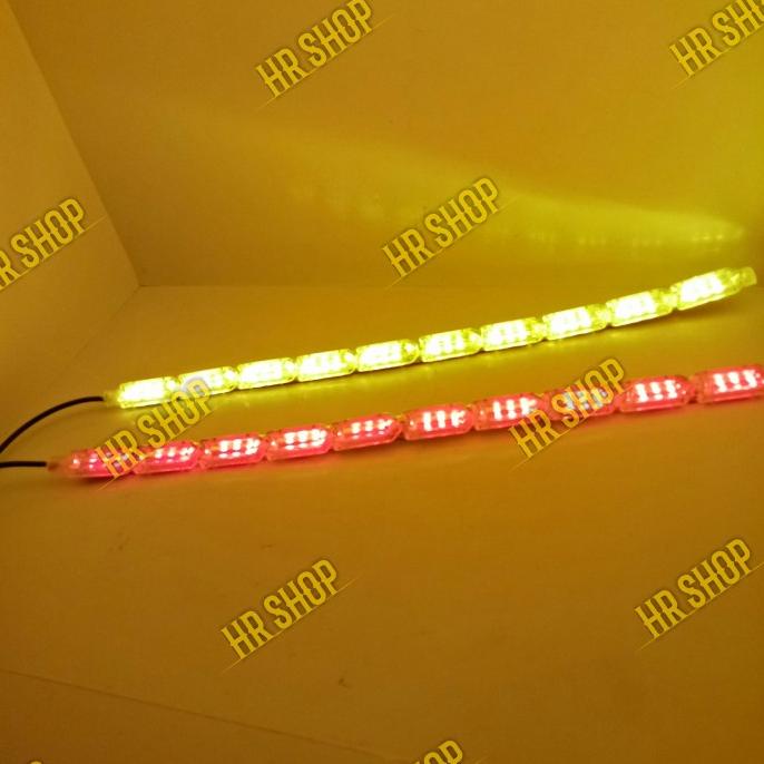 Promo Lampu Led Drl Alis Cristal 2 Warna Sein Running 30Cm Alis Kristal Promo