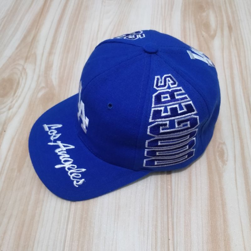 topi snapback vintage MLB LA dodgers