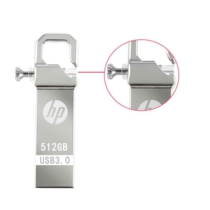 MIINII Flashdisk HP 2TB Flash Drive Metal Waterproof High Speed U Disk Flash Drive