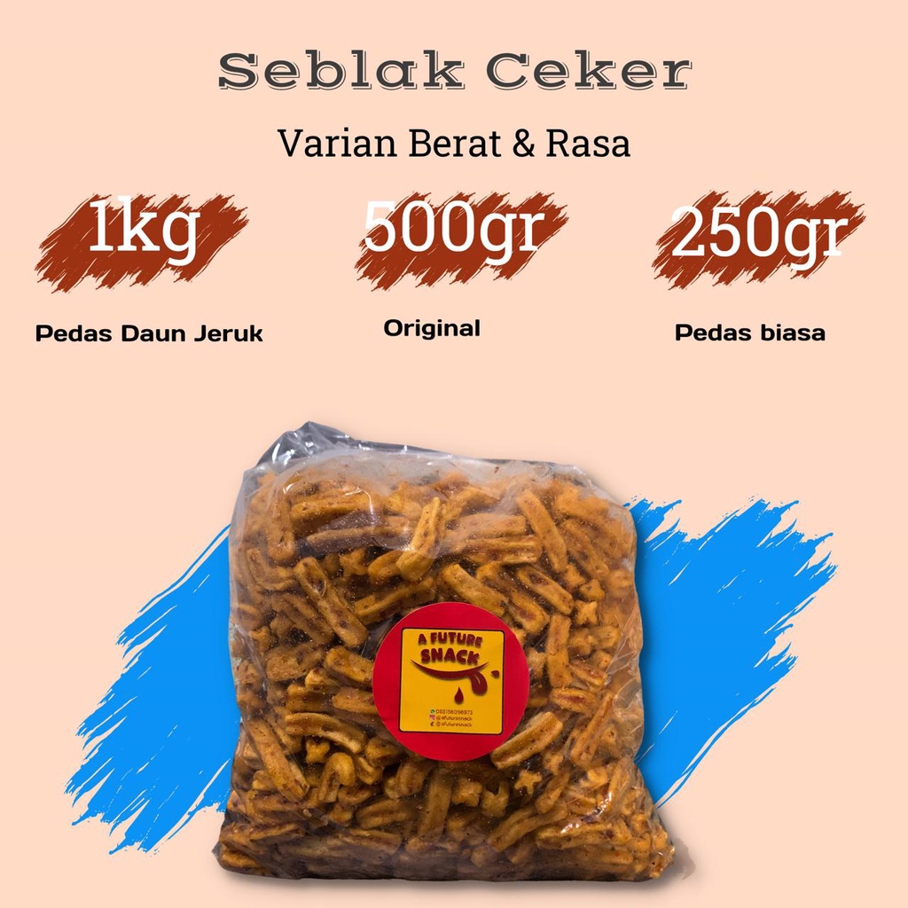 

Kerupuk Seblak Ceker Kering Cemilan Pedas Kiloan Makanan Ringan Khas Ciamis By Afuturesnack