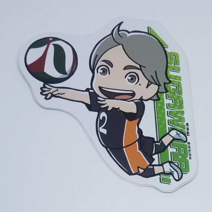 

Sticker Haicyu Haikyu Haikyuu Sugawara waterproof label