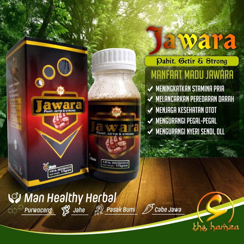 Madu Jawara Super Obat Kuat Herbal Alami Asli Kesehatan Pria Dewasa