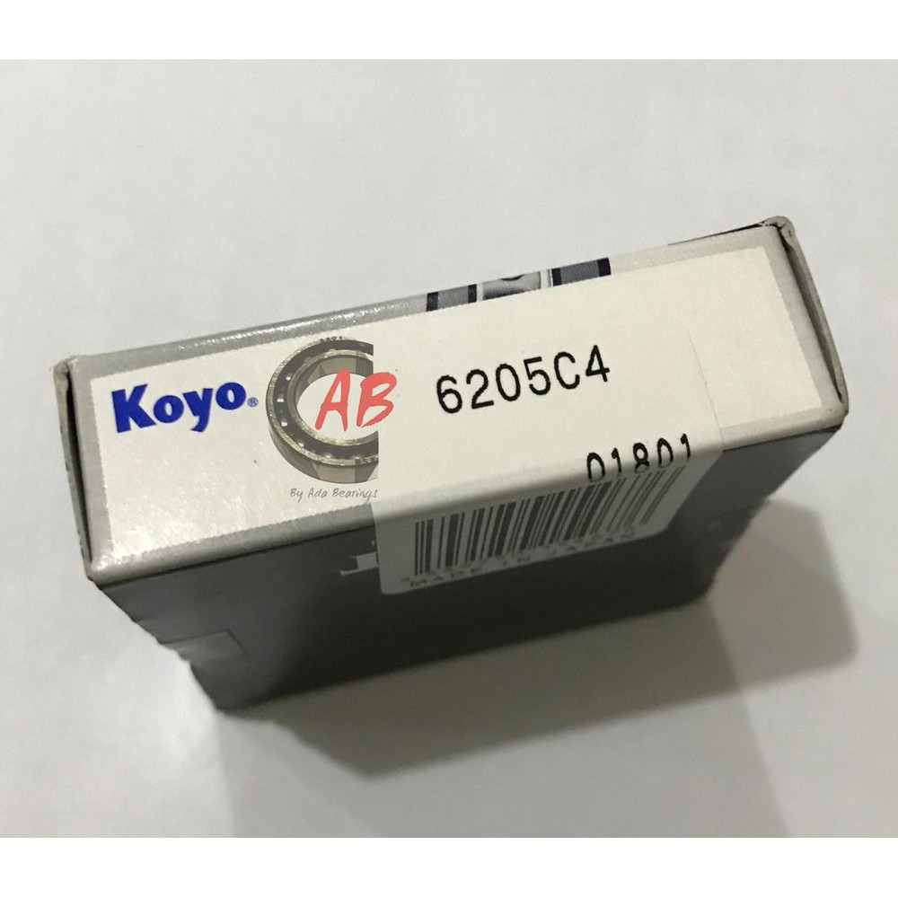 Jual Bearing 6205 C4 koyo terbatas