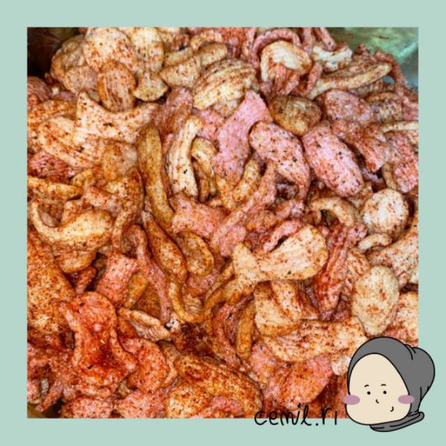 

Kerupuk ikan pedas 250 gram
