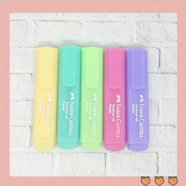 

Highlighter Textliner 46 Pastel Faber Castell