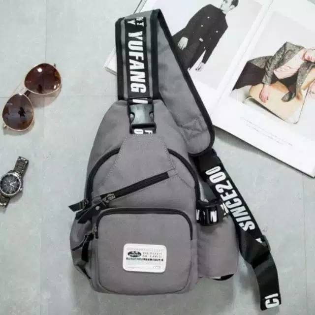 Waistbag - TRM WATERPROOF LIPAT 1AX802 Oranye. Bisa di Lipat. Parasut Y18 Pria ALL YOU NEED TERLARIS