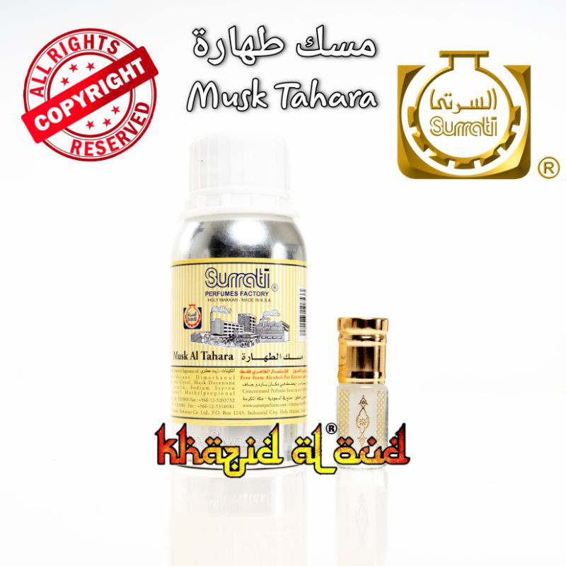 Khazid Al Oud - Misk Thaharah Surrati Original | Pure Arabian Musk Perfume