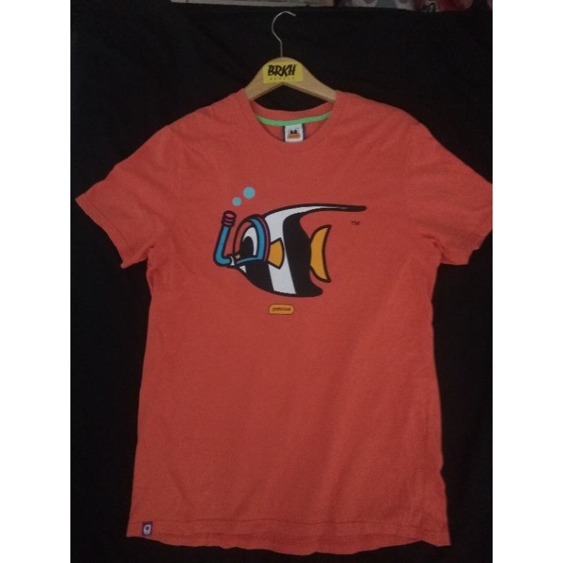 Kaos Pancoat Pop Fish Second Original 100%