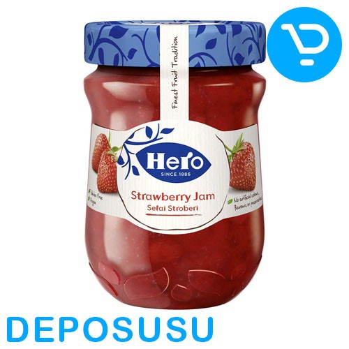 

Selai HERO jam STRAWBERRY 340gr