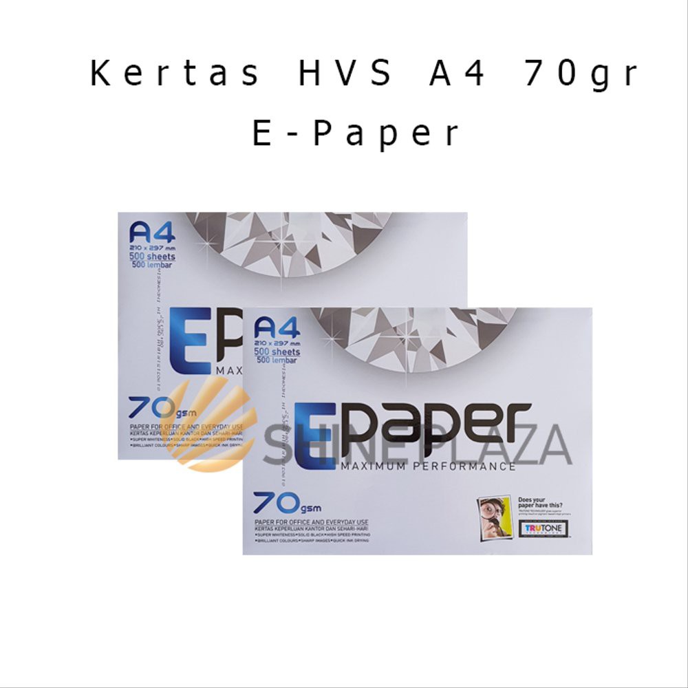 

Order Langsung Kertas HVS A4 70gr E-Paper Limited