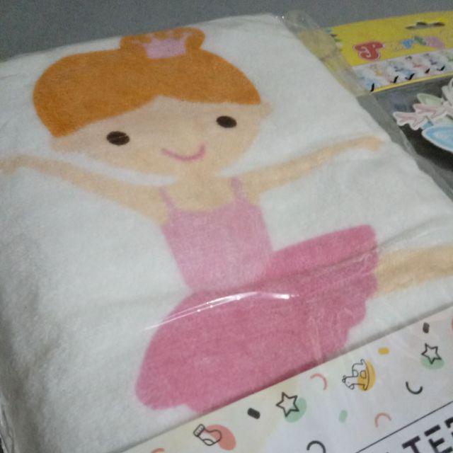 Ballet Towel Merk Little Terry Motif Little Ballerina